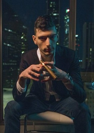 A portrait of Ice Poseidon